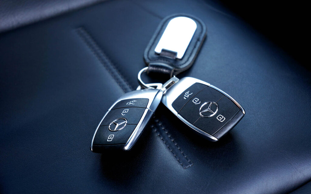 Mercerdes-Benz sleutels bij onderhoud